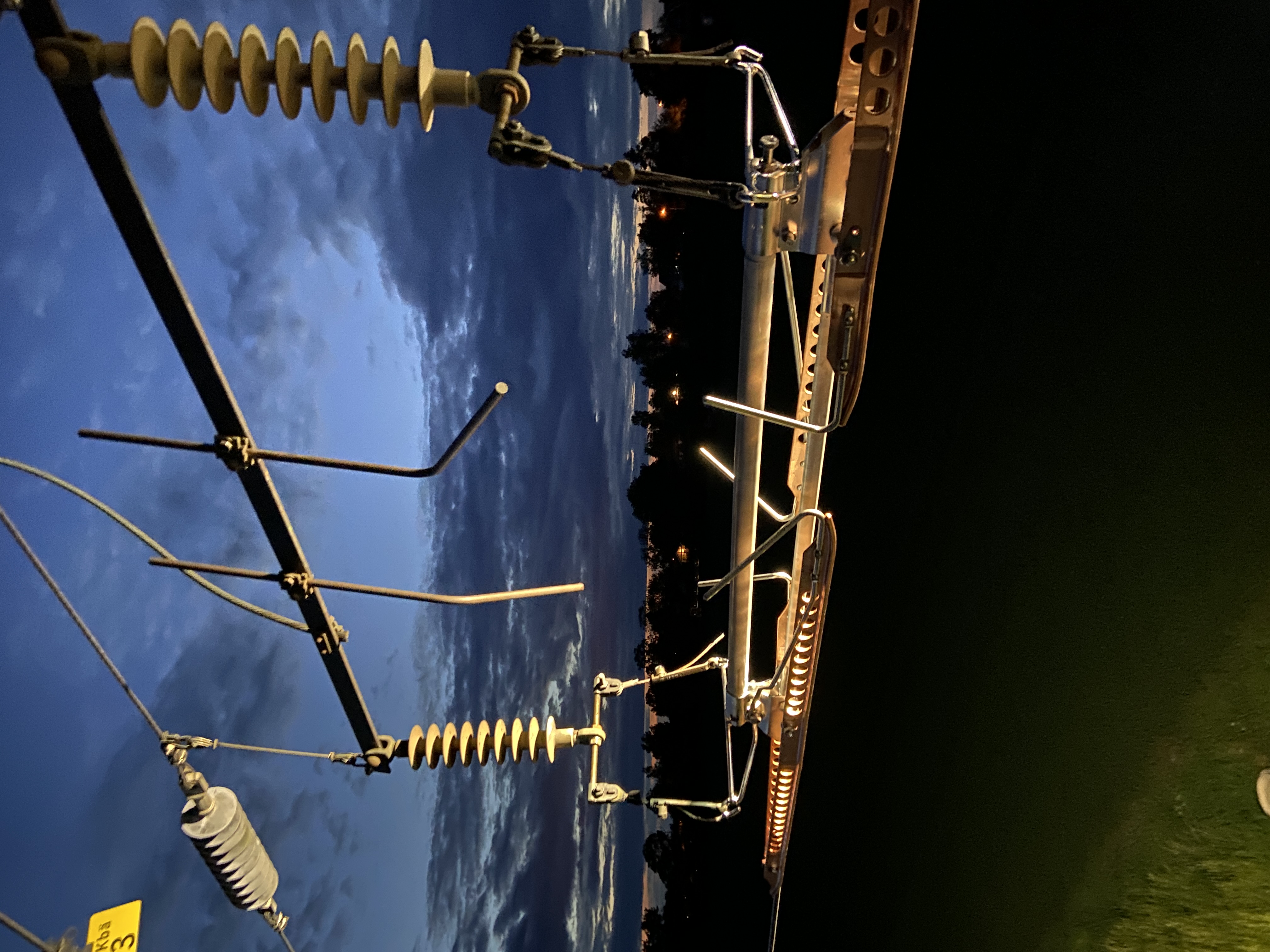 grayscale photo of train on rail tracks